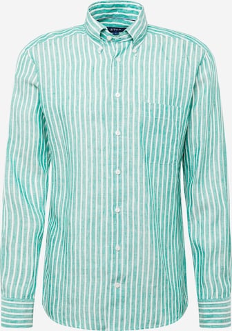 ETON Regular fit Overhemd in Groen: voorkant