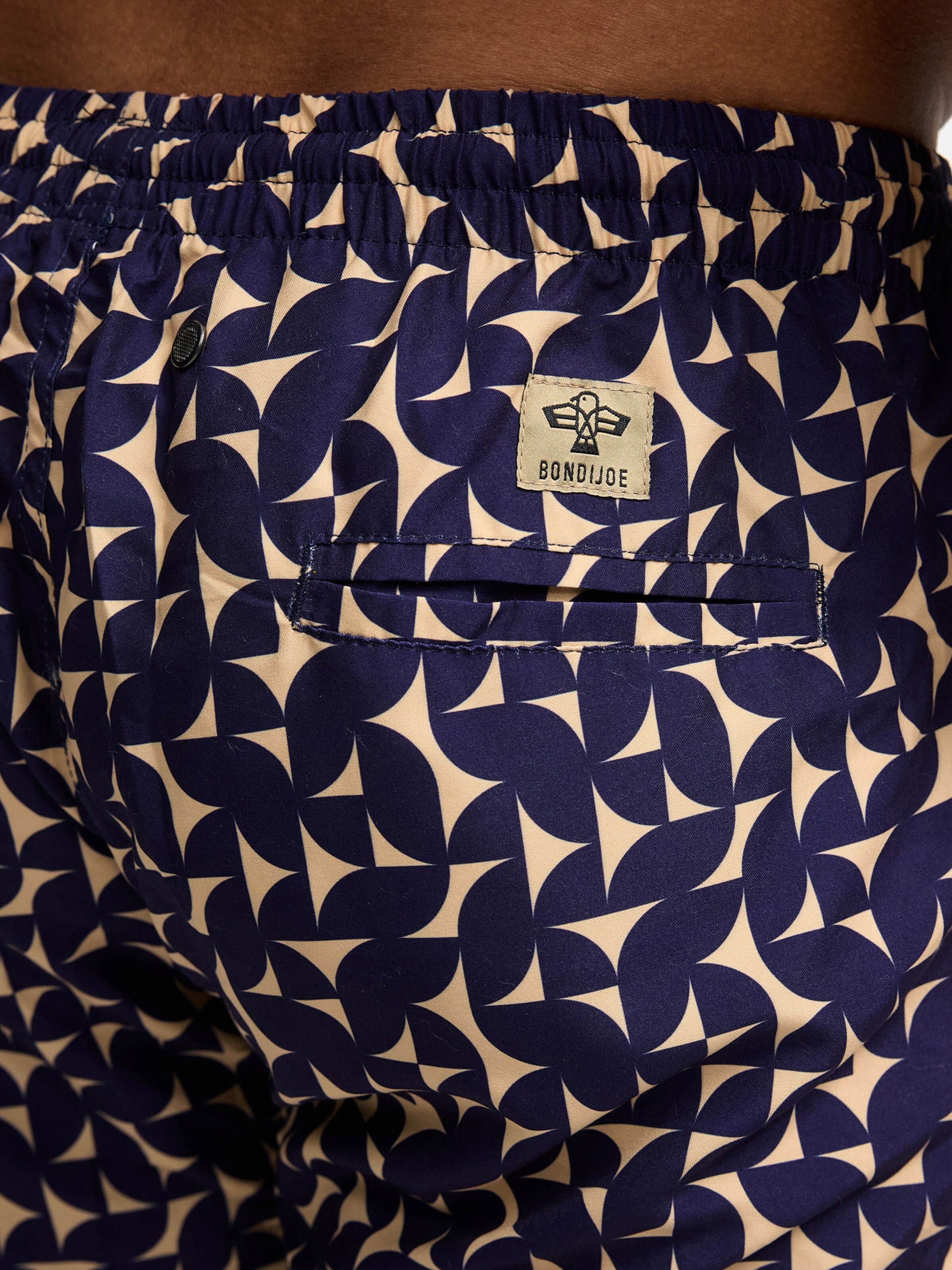 Bondi Joe Badeshorts ' Fletcher ' in Blau