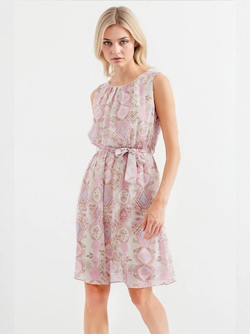 Bigdart Dress in Pink: front