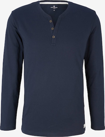 TOM TAILOR Shirt in Blauw: voorkant