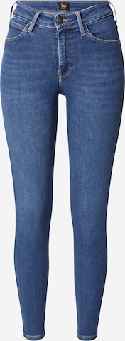 Lee Skinny Jeans 'FOREVER' in Blauw: voorkant