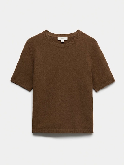 Marks & Spencer Shirt in braun, Produktansicht