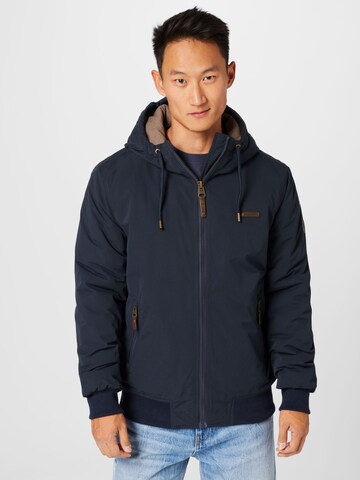 Ragwear Between-Season Jacket 'MADDY' in Blue: front