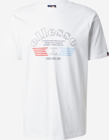 ELLESSE T-shirt 'Giambettio' i vit: framsida