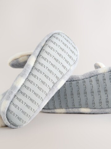 Pantoufle Next en gris