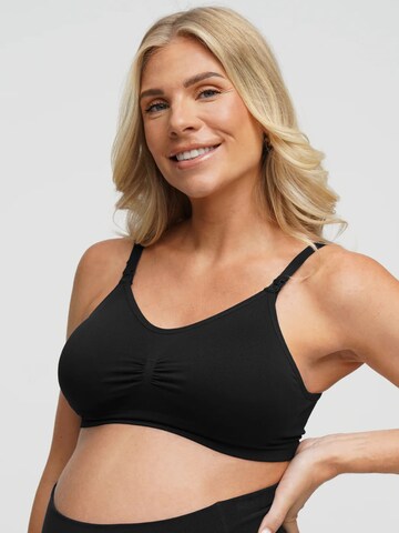 cfab (formerly creamy fabrics) - Bustier Sujetador 'Seamless Still-BH' en negro