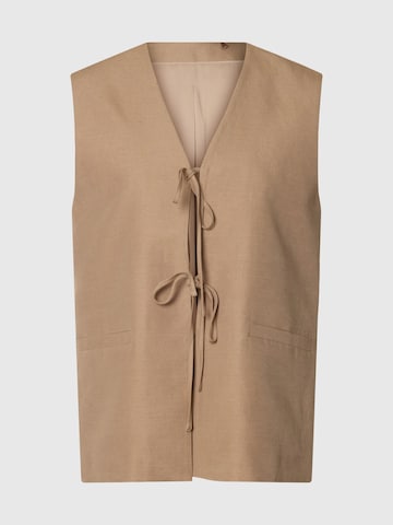 Gilet SELECTED en marron