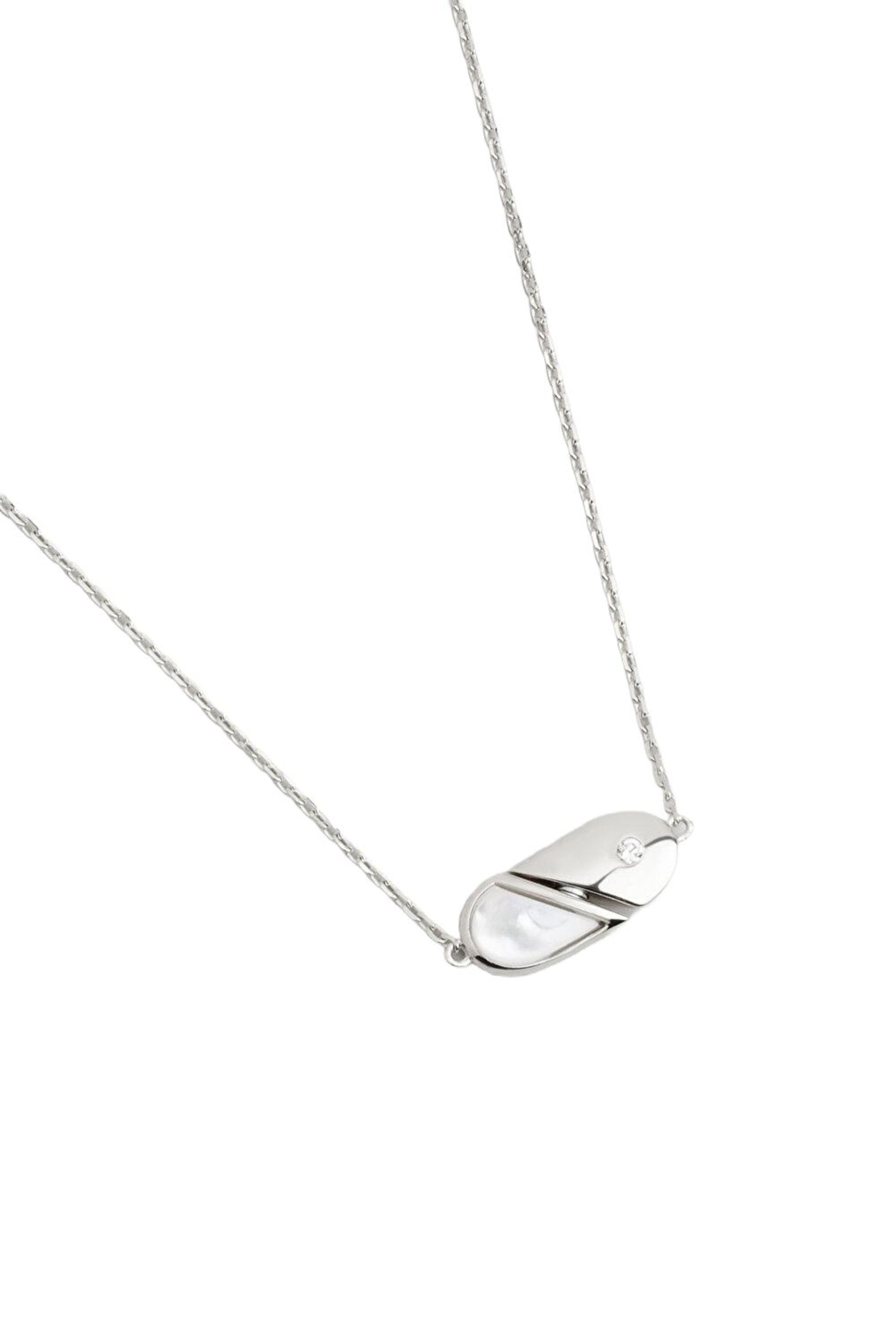 So Chic Ketting in Zilver: voorkant