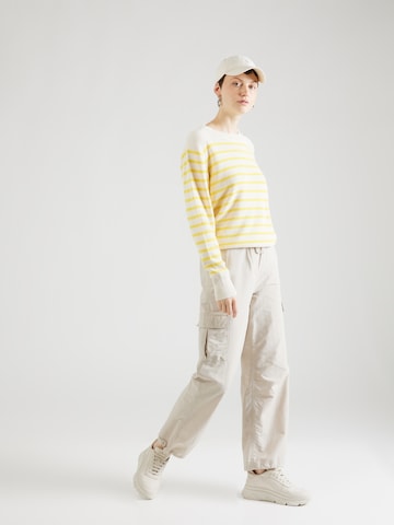 Lollys Laundry Sweater 'Swan' in Yellow