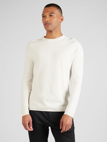 QS Sweater in Beige: front
