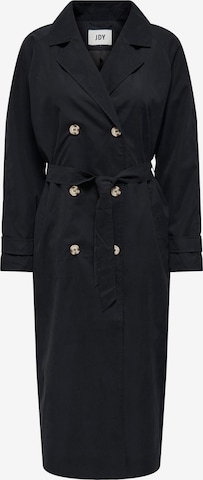 JDY Between-Seasons Coat 'Panther' in Black: front