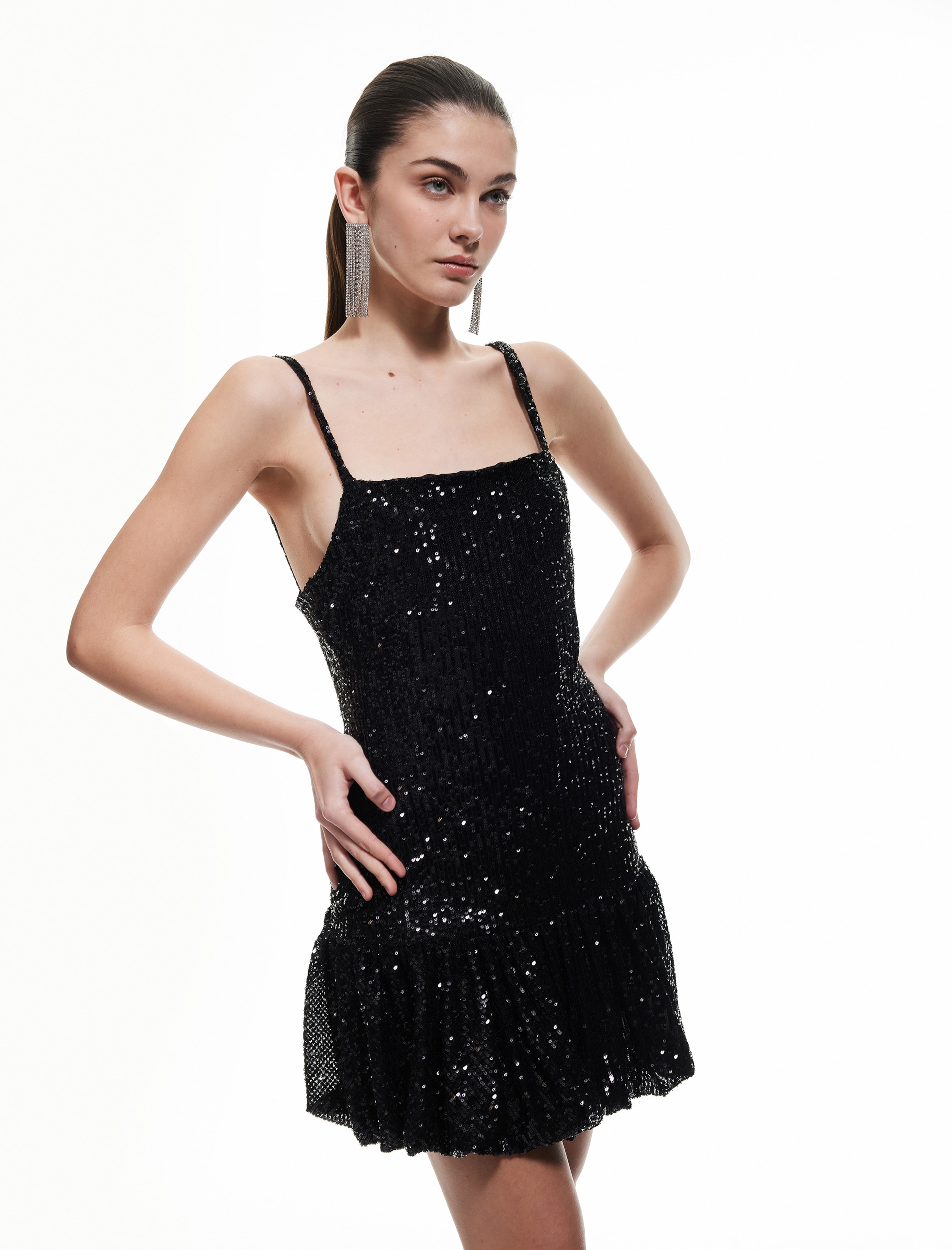 Koton Cocktail dress in Black: front