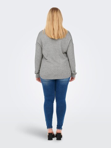 ONLY Carmakoma Sweater 'Margareta' in Grey
