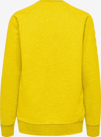 Hummel Sports sweatshirt in Yellow