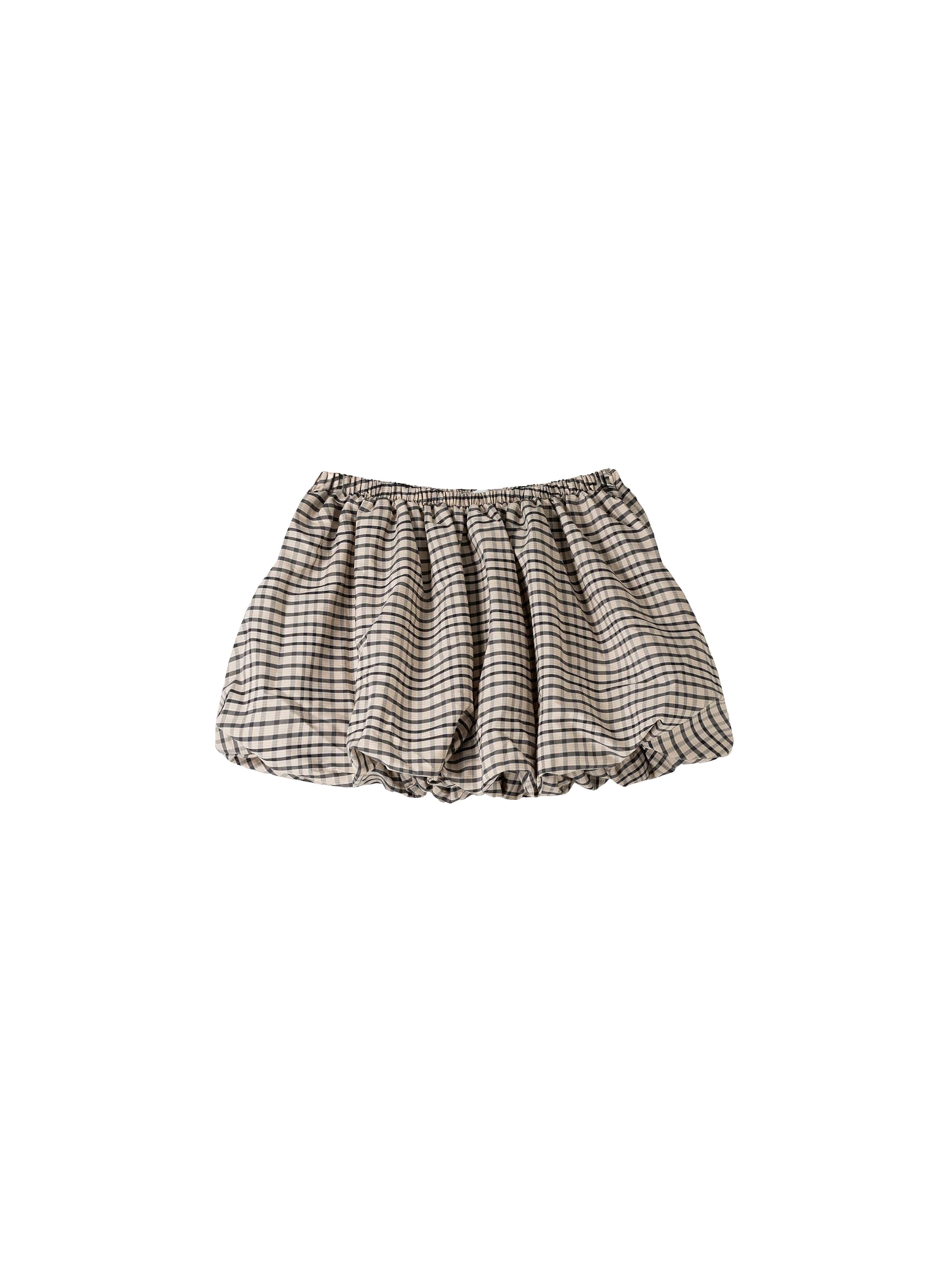 Gonna di Bershka in beige: frontale