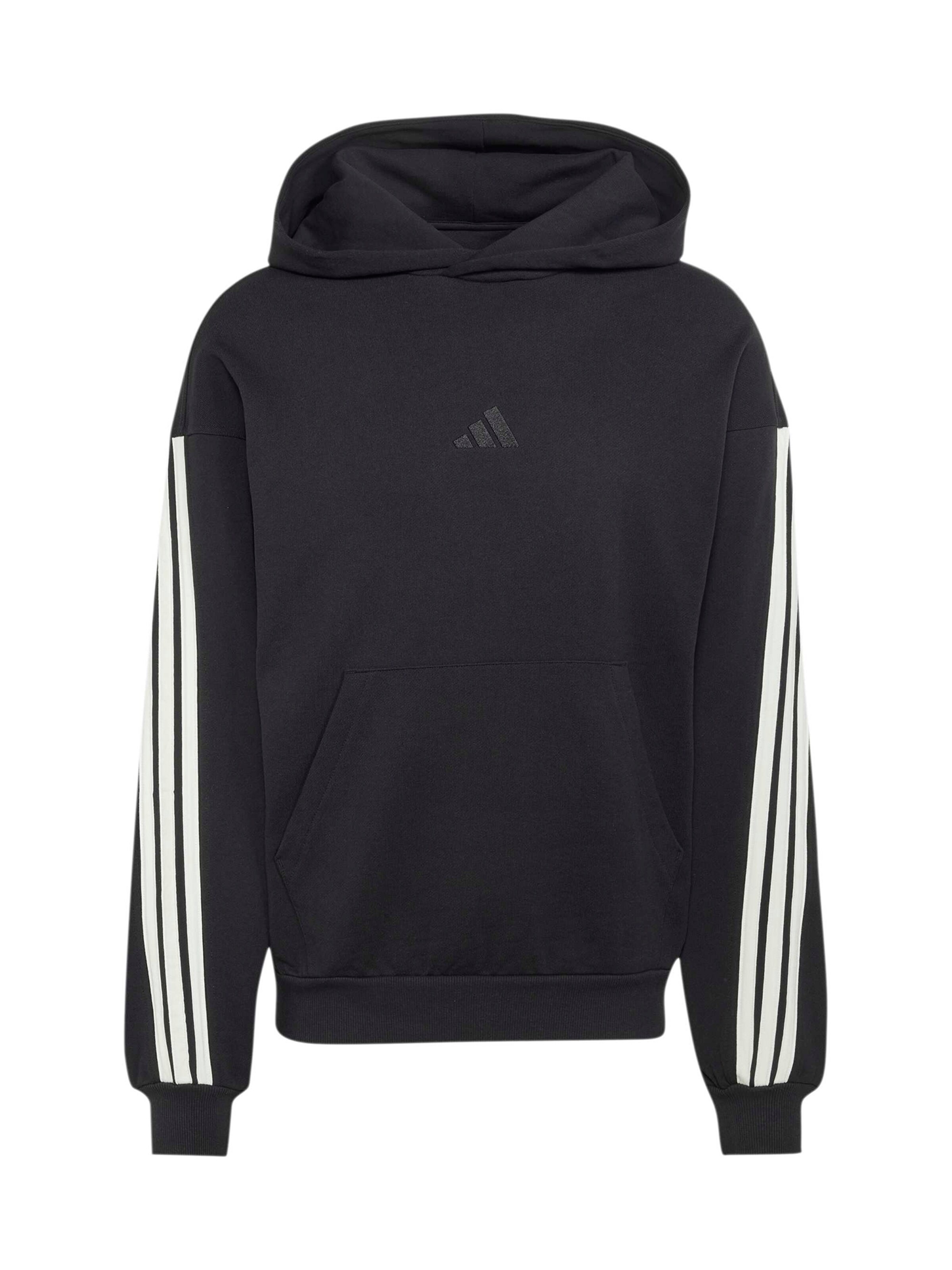 ADIDAS SPORTSWEAR Спортивный свитшот в размере XS в Черный / Белый, Обзор товара