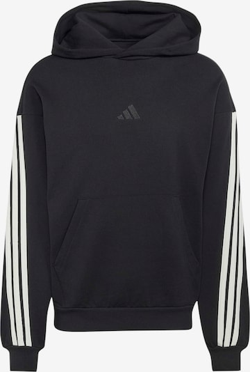 ADIDAS SPORTSWEAR Sportska sweater majica 'Kit 3-Stripes' veličine XS u crna / bijela, Pregled proizvoda