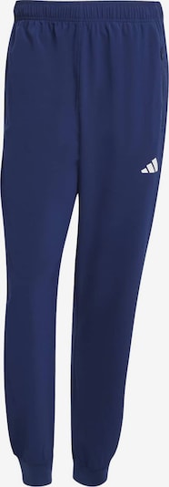 L/įprastas ilgis dydžio Sportinės kelnės iš ADIDAS PERFORMANCE, spalva – tamsiai mėlyna, Prekių apžvalga