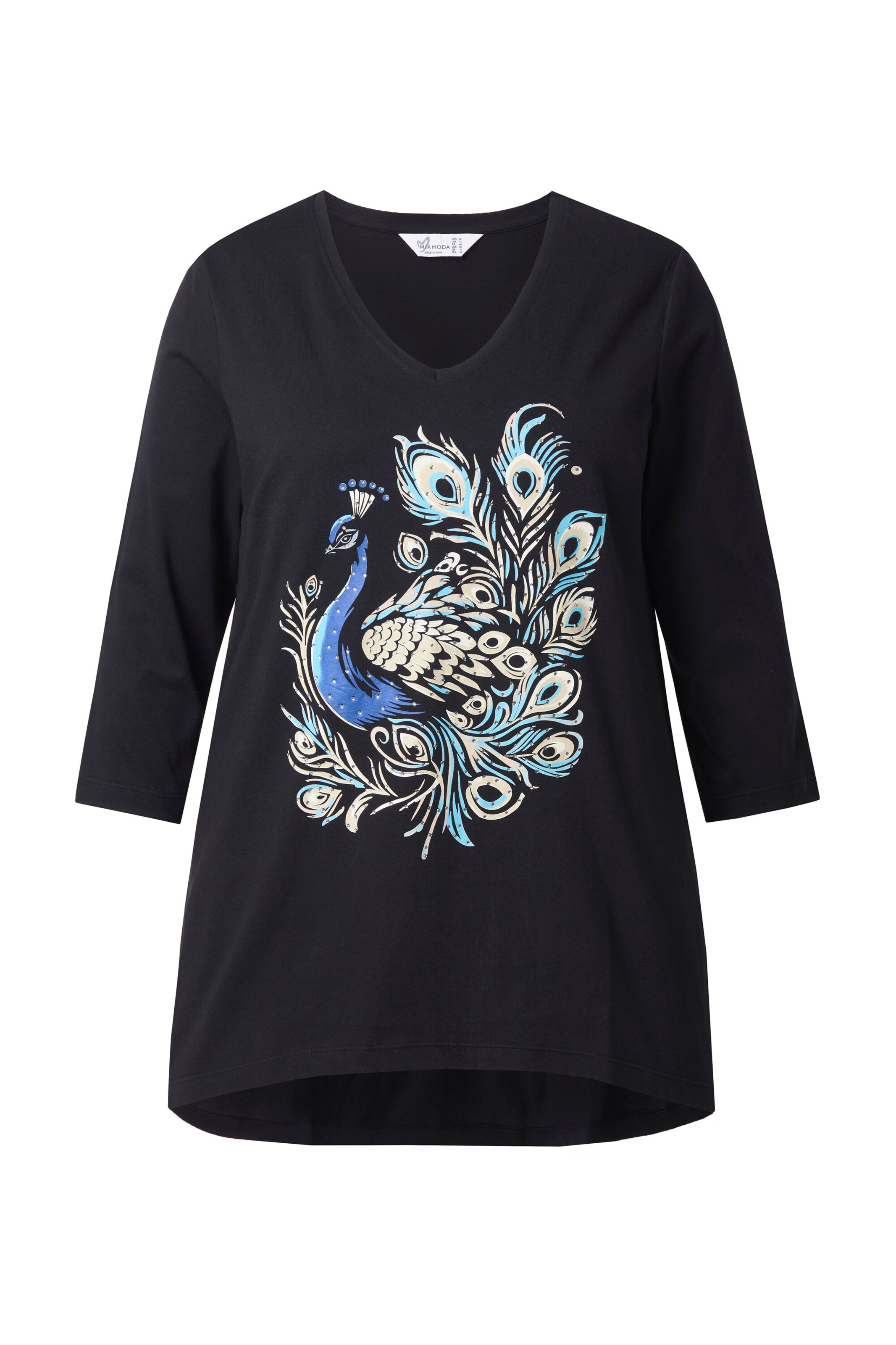 MIAMODA Shirt in Schwarz: Vorderseite