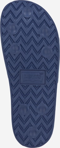 LEVI'S ®Natikače s potpeticom 'JUNE STAMP' - plava boja