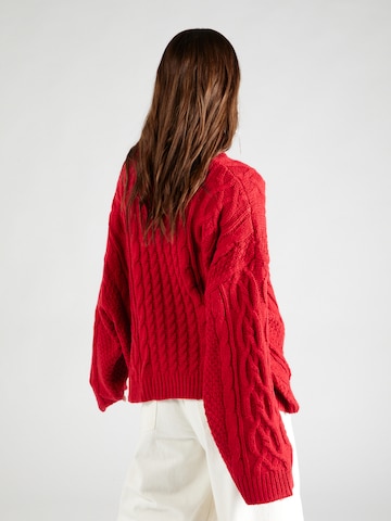 TOPSHOP Sweater in Red