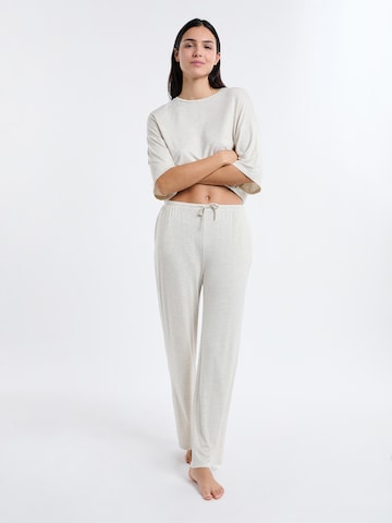 Pantaloncini da pigiama 'Kate' di ETAM in beige