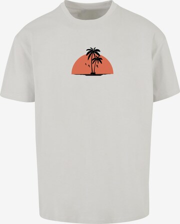 Maglietta 'Summer - Beach' di Merchcode in grigio: frontale