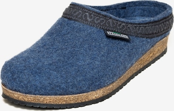 Stegmann Clogs 'Filzclogs Stegmann 108' in Blue: front
