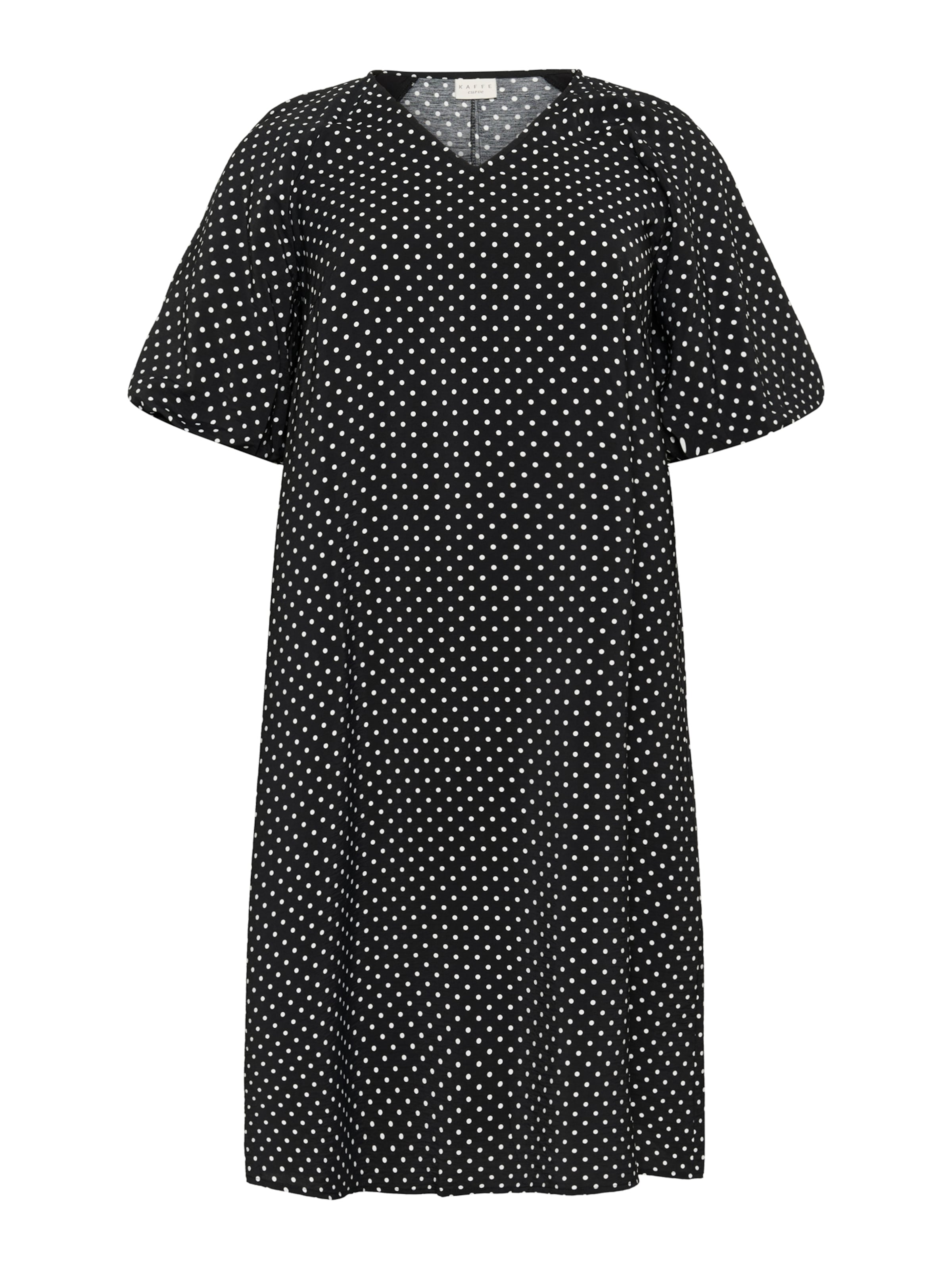 KAFFE CURVE Рокля 'Gina' в черно: отпред