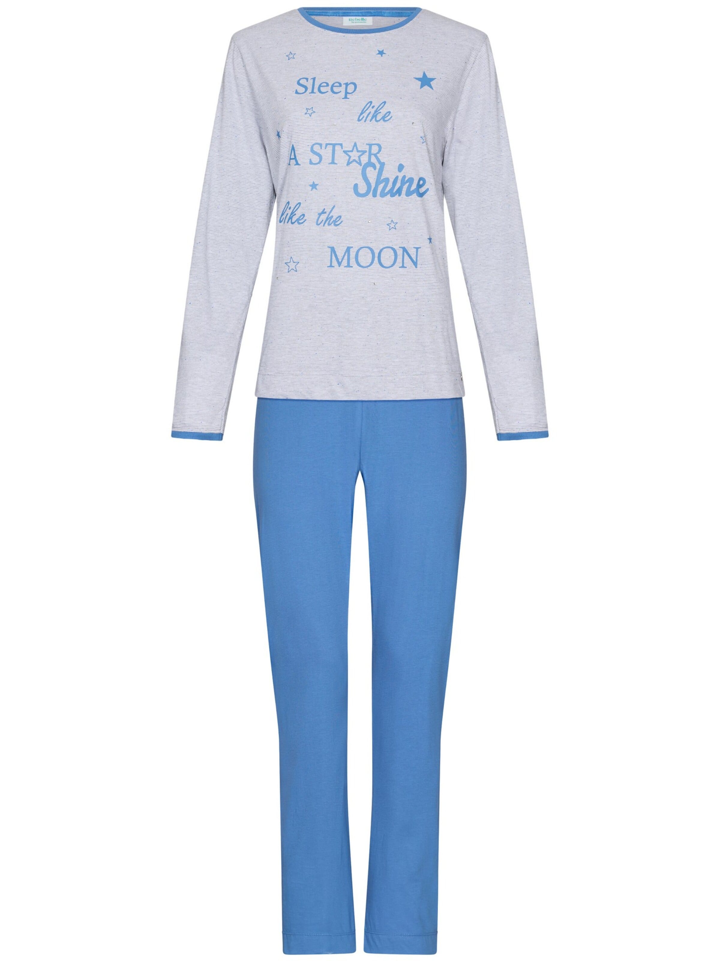 Rebelle Pajama in Blue: front