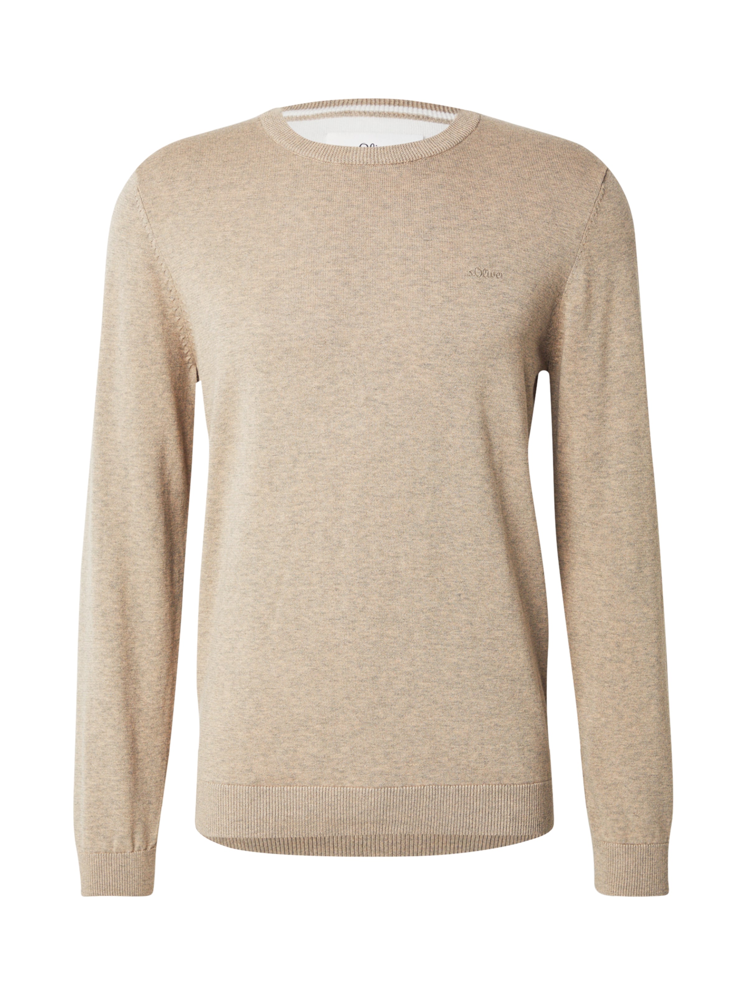 s.Oliver Pullover in Beige: Vorderseite