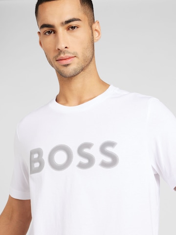 BOSS Green - Camiseta en blanco