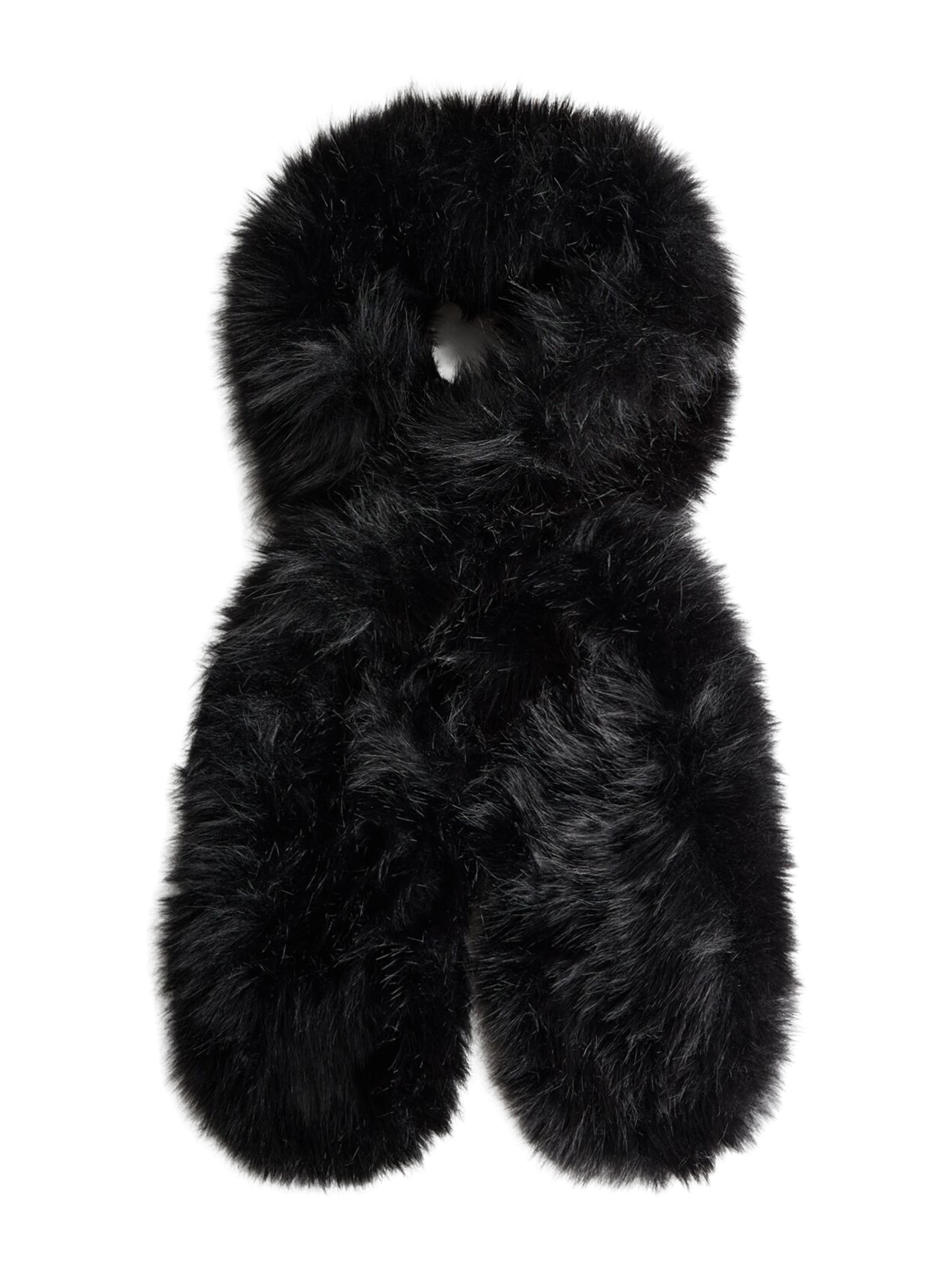 Bershka Schal in Schwarz: Vorderseite