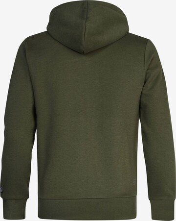 Petrol Industries Zip-Up Hoodie 'Monroe' in Green