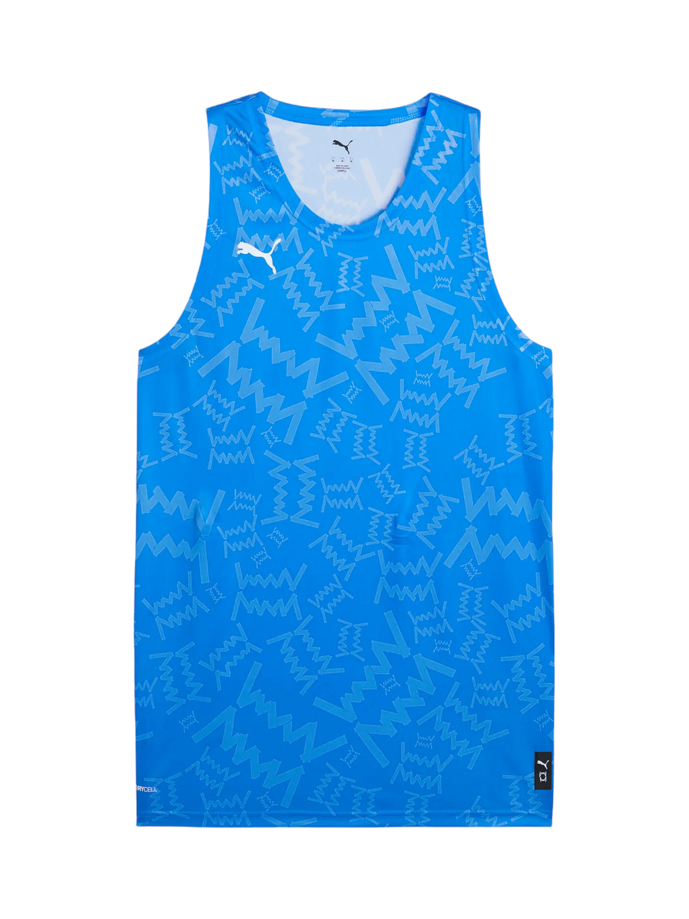 PUMA Tricot 'Teamjaws' in Blauw: voorkant