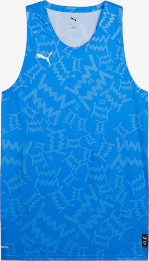 PUMA Camisola de futebol 'Teamjaws' em azul / azul claro / branco, Vista do artigo