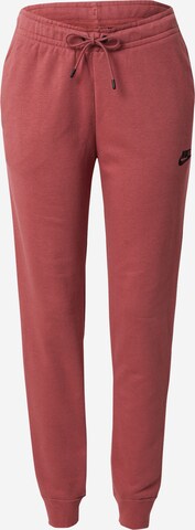 Nike Sportswear Tapered Pants 'EMEA' in Red: front