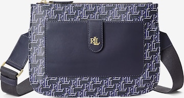 Lauren Ralph Lauren - Bolso de hombro 'JAMEY' en azul: frente