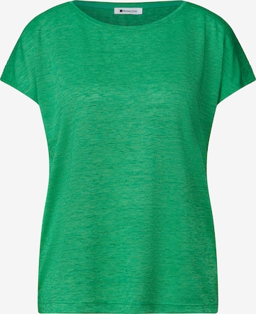 STREET ONE T-Shirt in Grün: Vorderseite