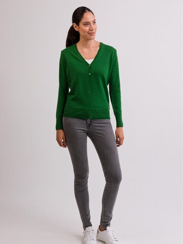 Cardigan CASH-MERE.CH en vert
