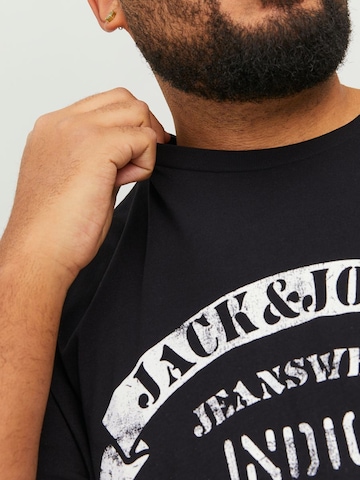 melns Jack & Jones Plus T-Krekls