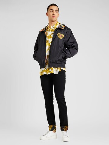 Veste mi-saison '76UP40' Versace Jeans Couture en noir