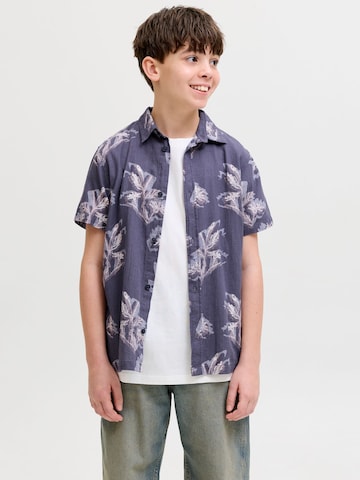 Jack & Jones Junior Comfort Fit Skjorte i grå: forside
