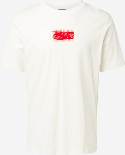 DIESEL Μπλουζάκι 'JUST-N4' σε κόκκινο / λευκό, Άποψη προϊόντος