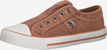 s.Oliver Slip-Ons in Brown: front