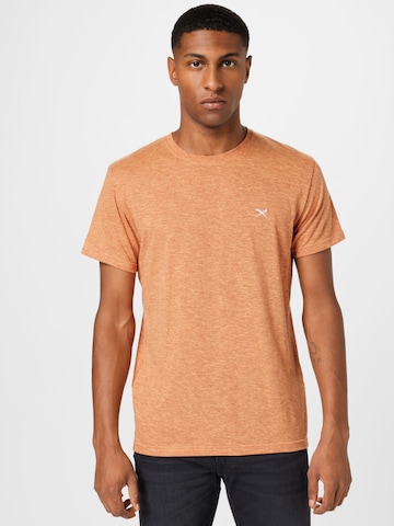 Iriedaily Тениска 'Chamisso' в оранжево: отпред