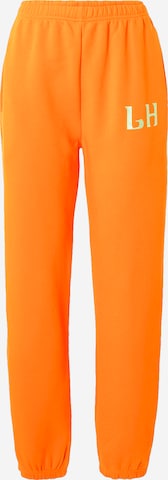 LOCAL HEROES Tapered Pants in Orange: front