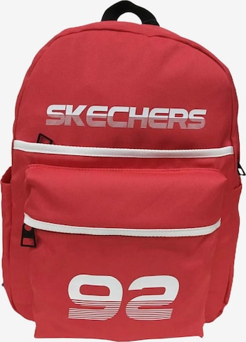 SKECHERS Backpack 'Skechers Downtown Backpack' in Red: front