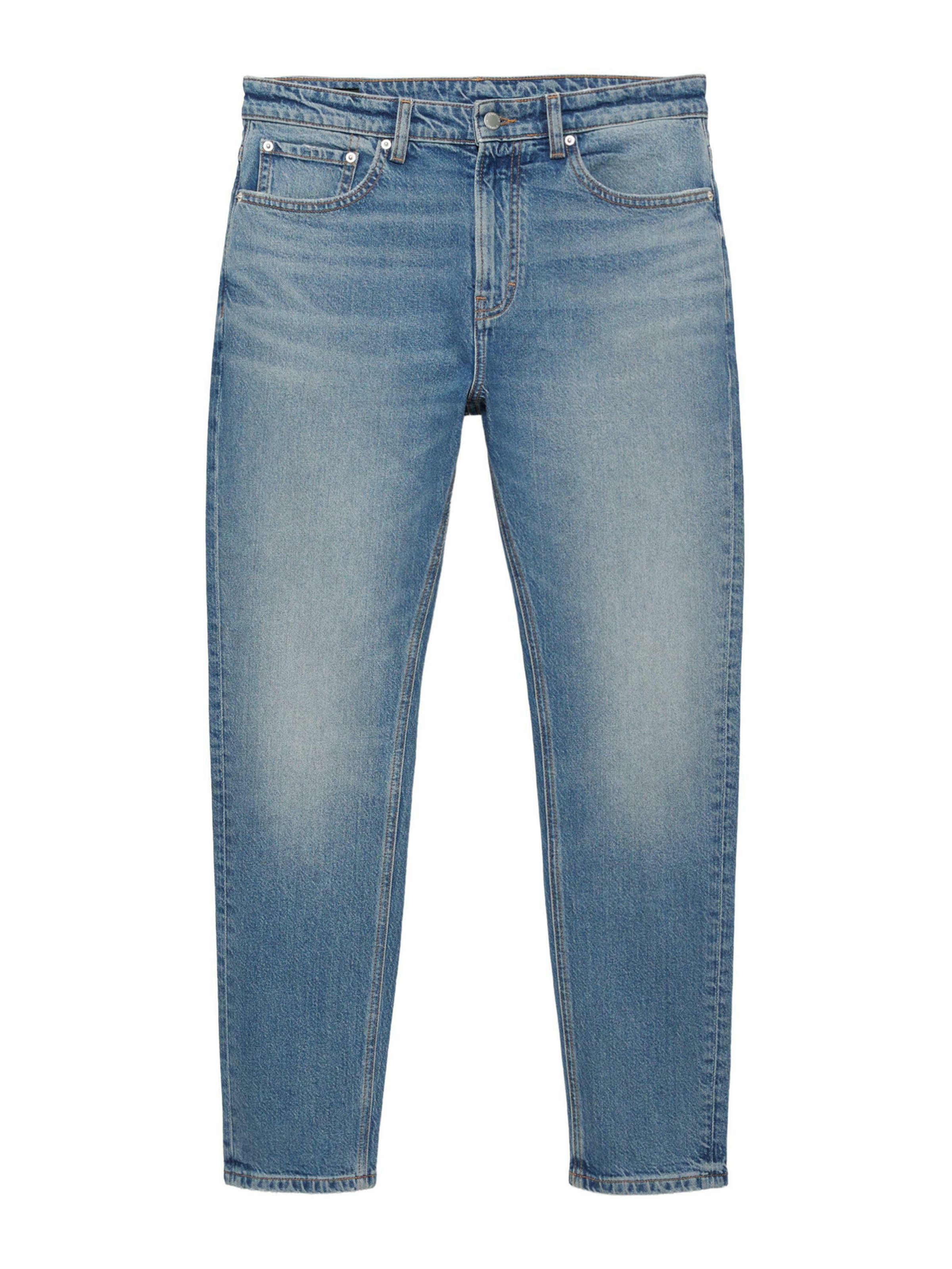 Pull&Bear Jean en bleu denim, Vue avec produit