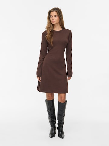 VILA Jurk 'COMFY' in Bruin: voorkant